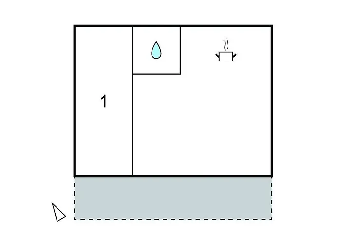 1 Bedroom Cozy In Apartman Vir